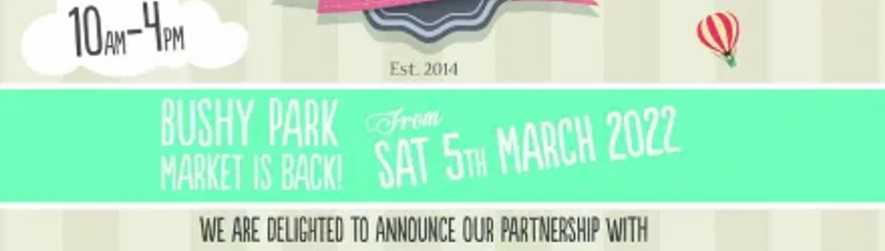 DNG sponsor Bushy Park Market - DNG Estate Agents