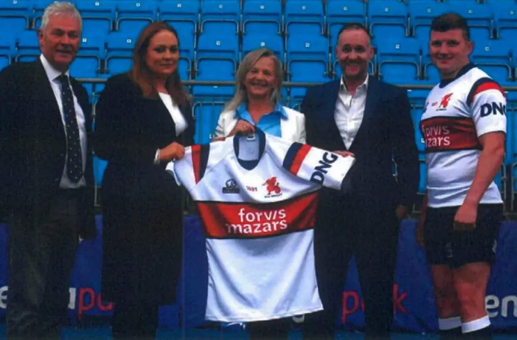 DNG Sponsor Old Wesley RFC - DNG Estate Agents