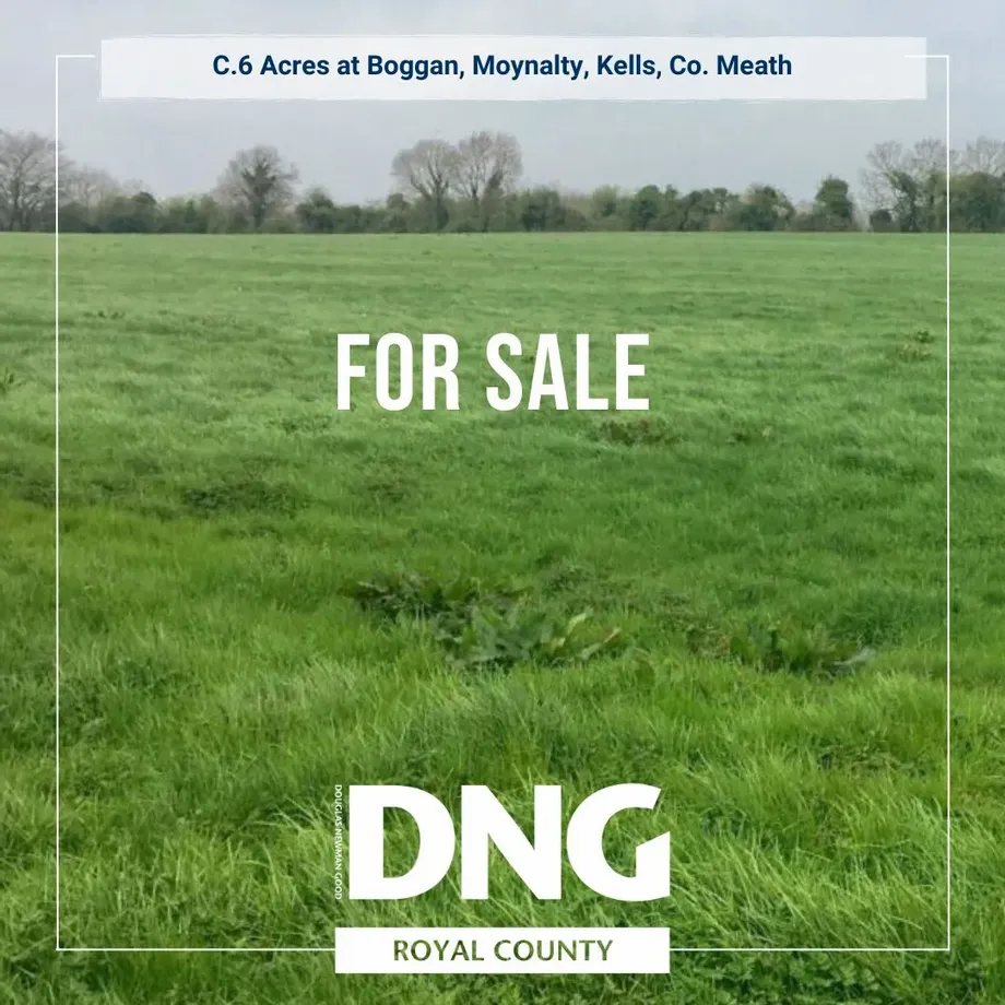 C.6 Acres At Boggan, Kells, Co. Meath - DNG Estate Agents