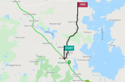 Poll na bPeist, Moycullen, Galway -  DNG