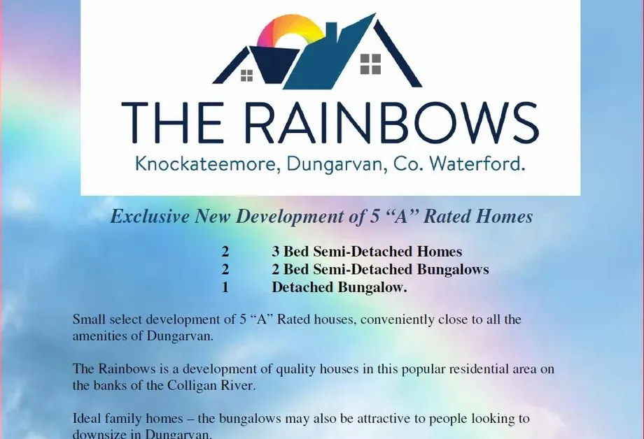 1 house Remaining.......'The Rainbows' Knockateemore, Dungarvan, Waterford - DNG Estate Agents