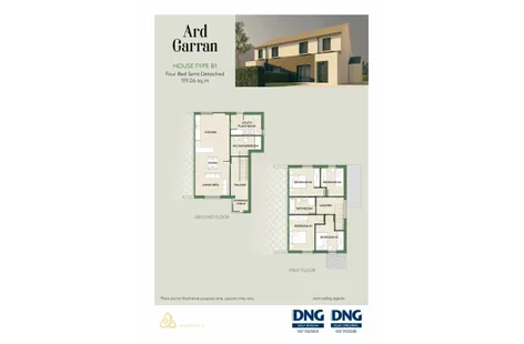 House Type B1, Ard Garrán, Ferbane, Co. Offaly -  DNG