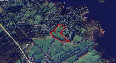 .67 Hectacres Of Land With F.P.P For 4 Houses, Barrymore, Athlone, Co. Roscommon -  DNG
