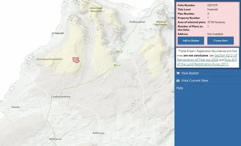 92.88 Acres, Lismorahaun, Lisdoonvarna, Co. Clare -  DNG