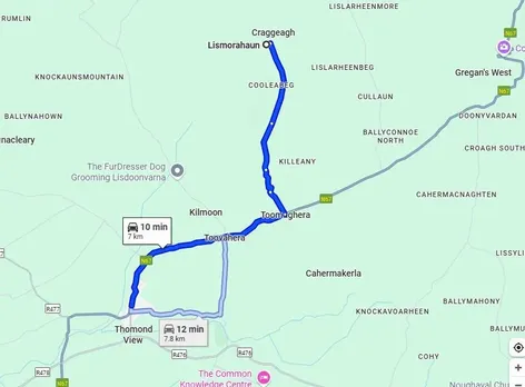 92.88 Acres, Lismorahaun, Lisdoonvarna, Co. Clare -  DNG
