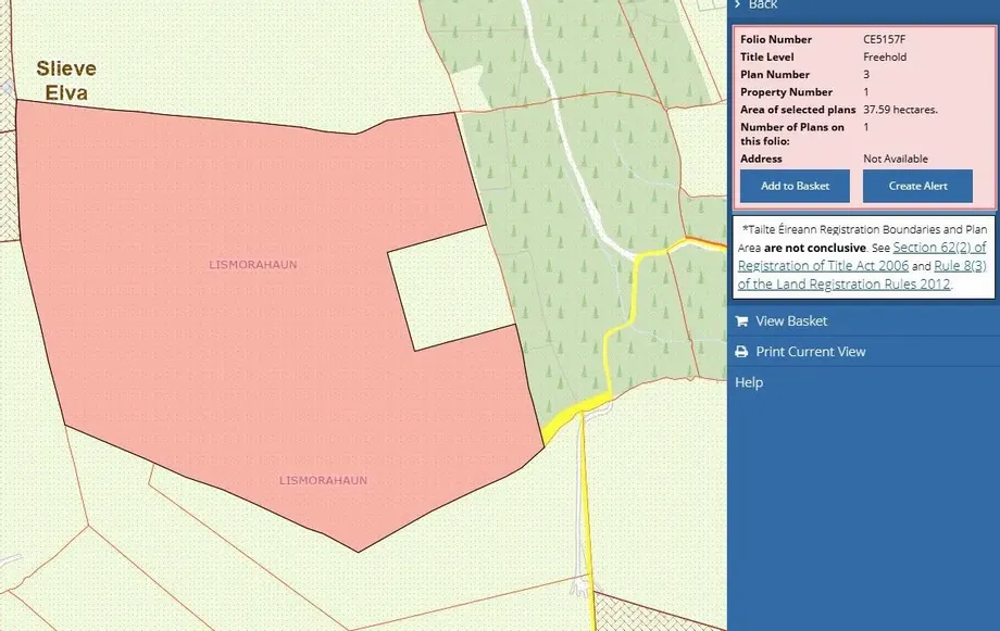 92.88 Acres, Lismorahaun, Lisdoonvarna, Co. Clare - DNG Estate Agents