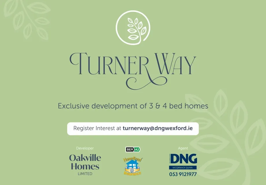 3 Bed Semi-Detached House Type A, Turner Way, Coolcotts Lane, Wexford Town - DNG Estate Agents