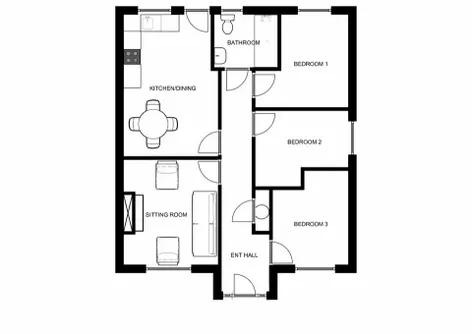 9 An Corrán, Crinkle, Birr, Co. Offaly, R42 -  DNG