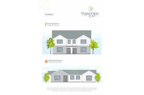 3 Bed Detached Bungalow Type C, Turner Way, Coolcotts Lane, Wexford Town - DNG