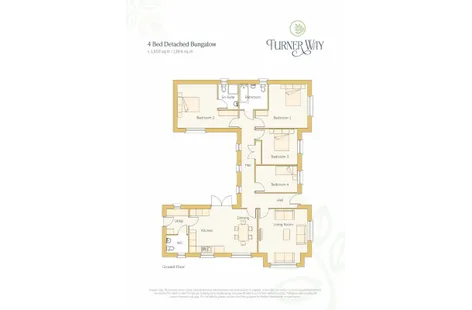 4 Bed Detached Bungalow Type D, Turner Way, Coolcotts Lane, Wexford Town - DNG